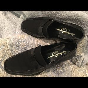 Men’s Salvatore Ferragamo studio tuxedo shoes